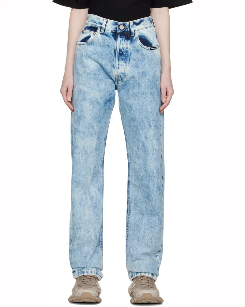 VTMNTS Blue Boiled Jeans Boiled