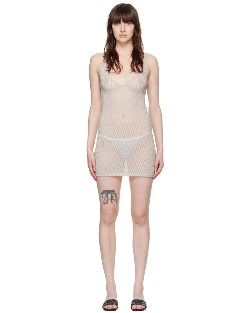 Paloma Wool Gray Colmado Minidress 200