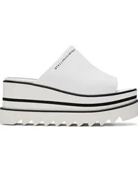 Stella McCartney White Sneak-Elyse Platform Mules White