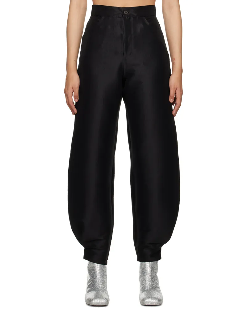 Kika Vargas Black Ella Trousers Black