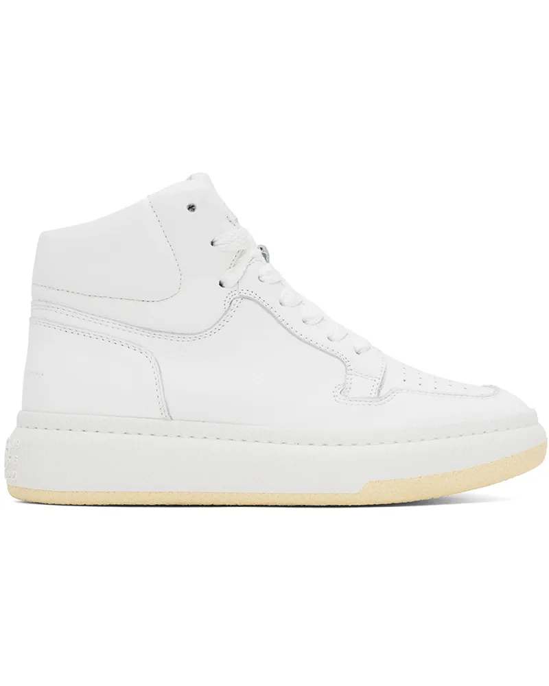 Maison Margiela White Basketball Sneakers T1007