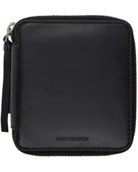 Dries van Noten Black Zip Wallet Black