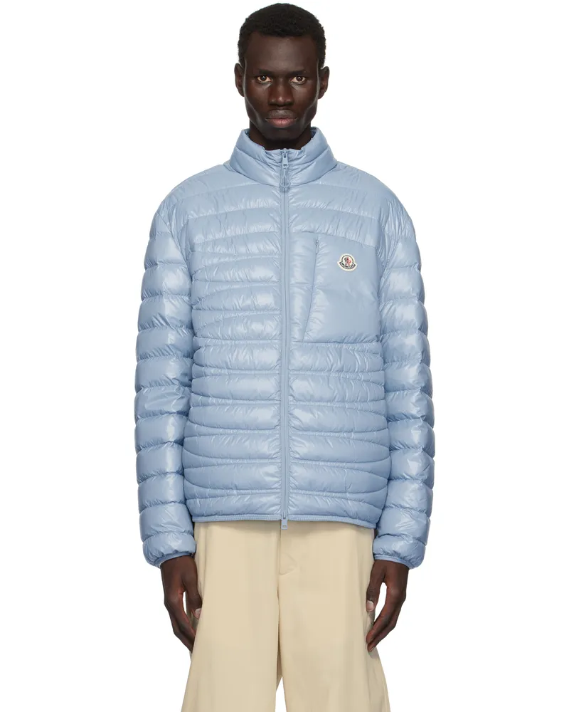 Moncler Blue Leveche Down Jacket 71g