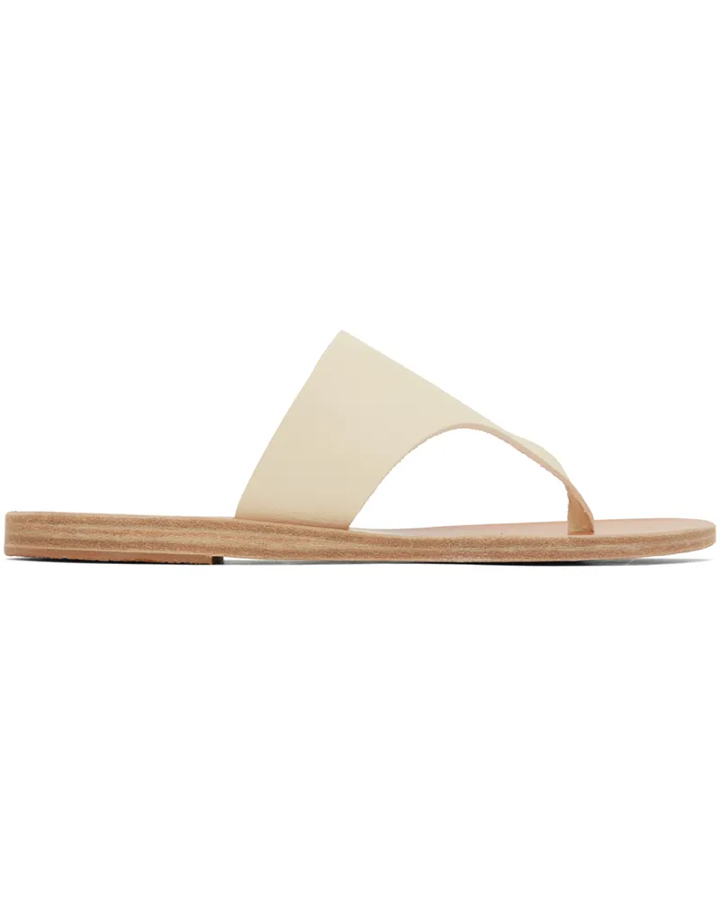 Ancient Greek Sandals Off-White Mera Sandals Off
