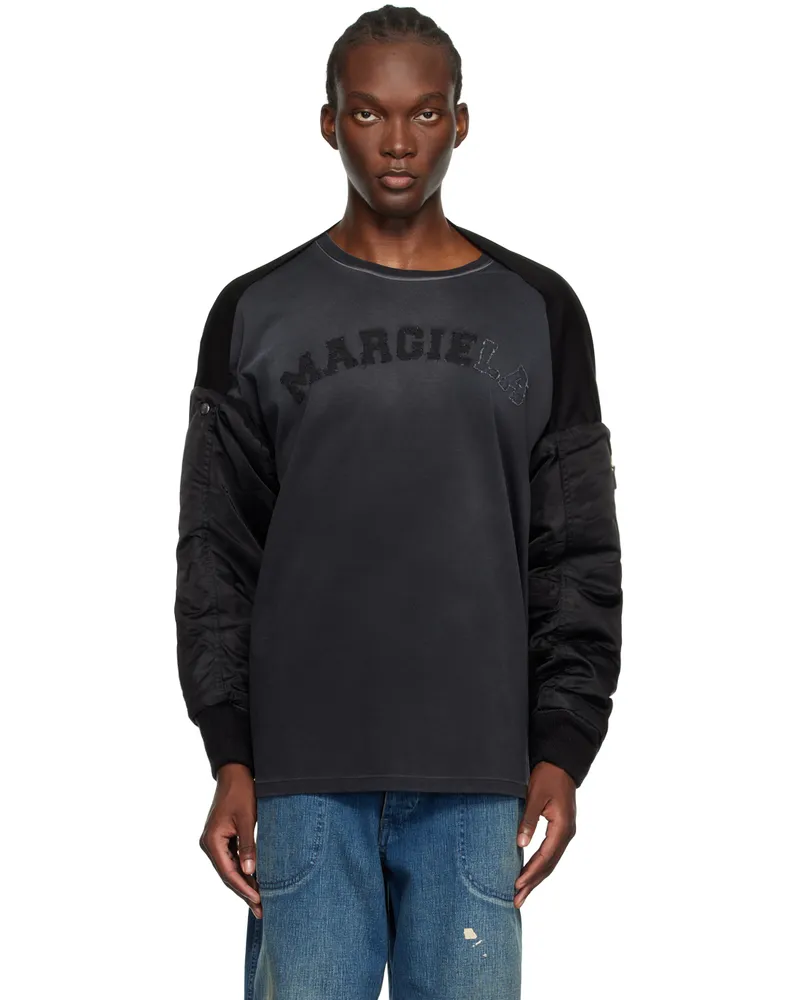 BLESS Black Nº78 Bombolero Bomber Jacket Black