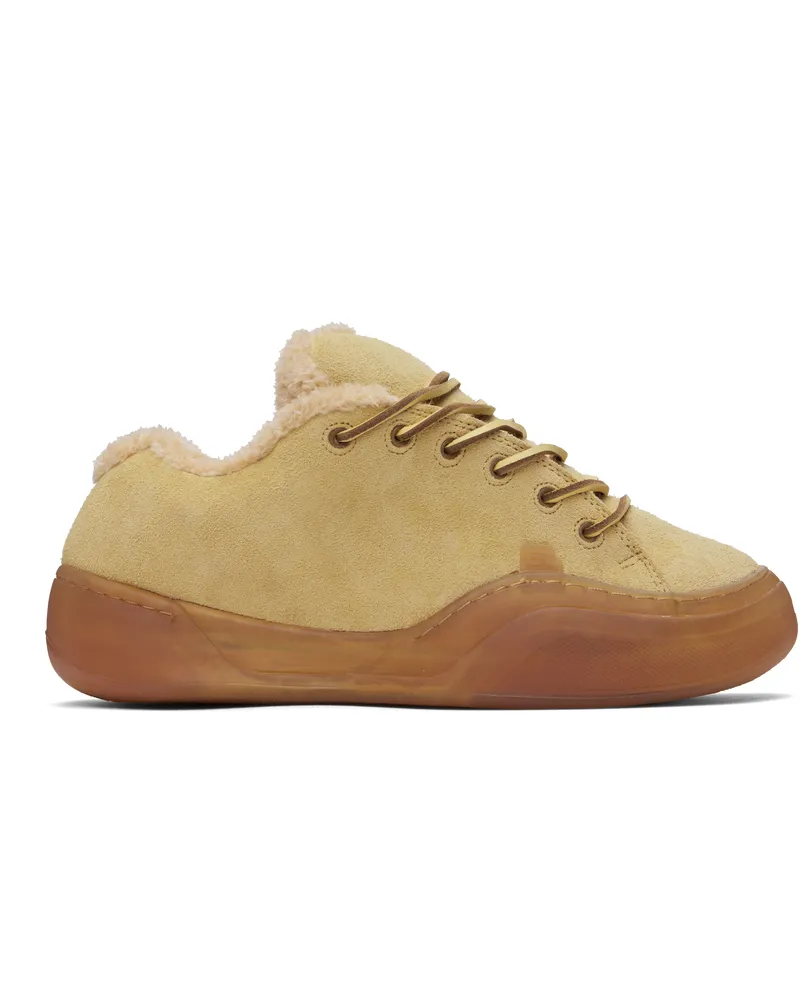 ERL Beige Vamp Skate Sneakers Sand
