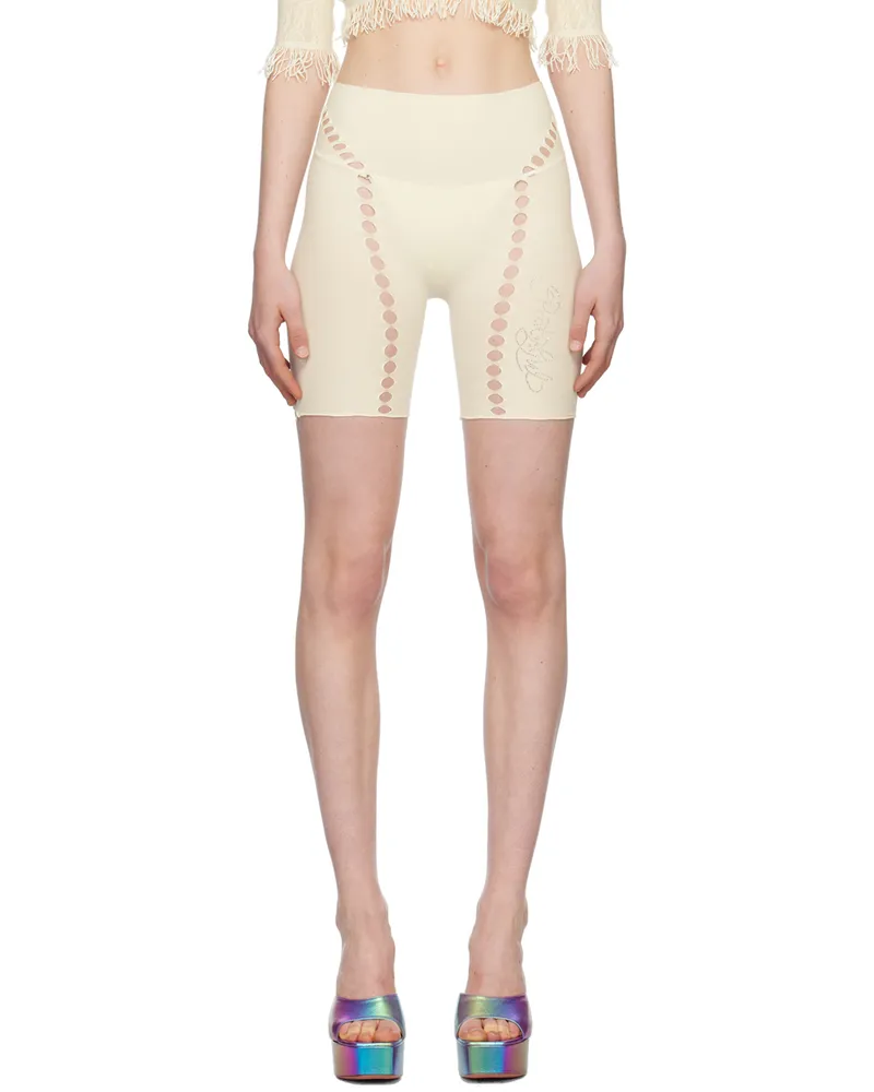 Poster Girl SSENSE Exclusive Yellow Brianna Shorts Butter