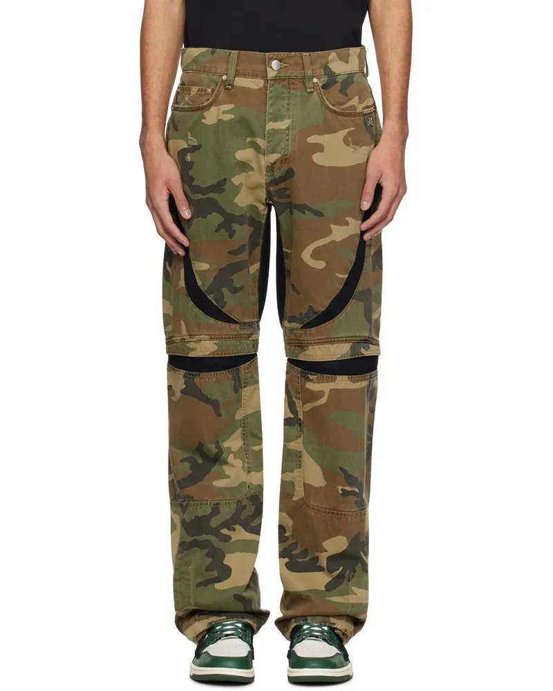 Amiri Green MX-3 Trousers Green