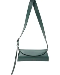 Jil Sander Green Cannolo Mini Bag Laguna