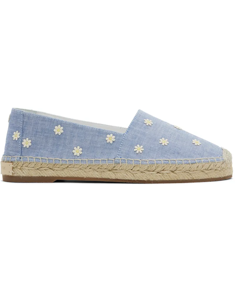 Manolo Blahnik Blue Susille Espadrilles 942w