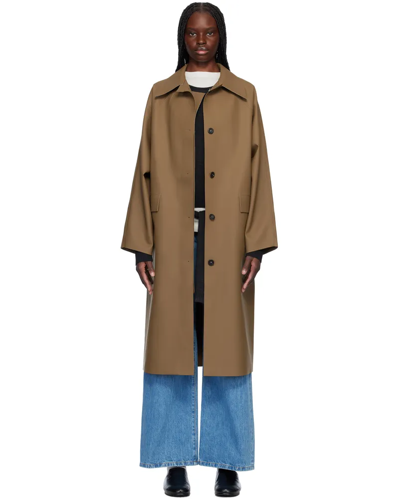 KASSL Brown Original Below Rubber Coat 0013