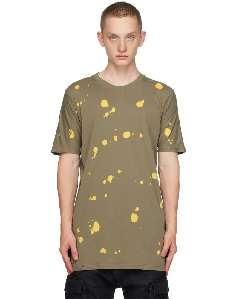 Boris Bidjan Saberi Green TS5 T-Shirt Dark