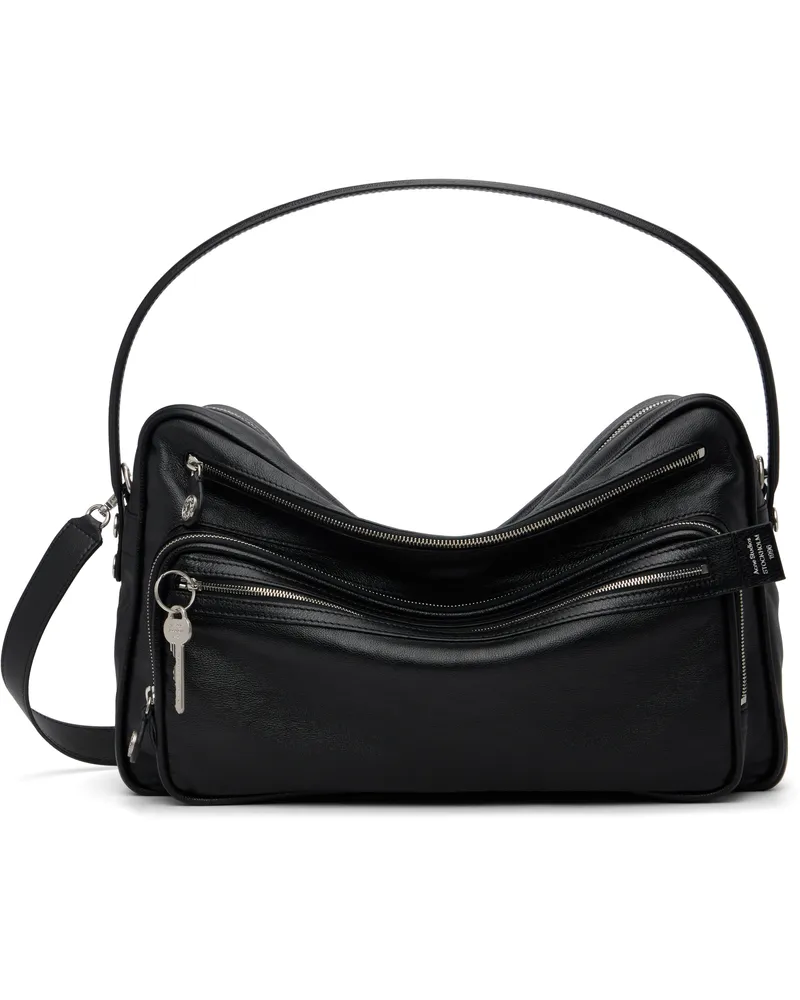 Acne Studios Black Camero Camera Shoulder Bag 900