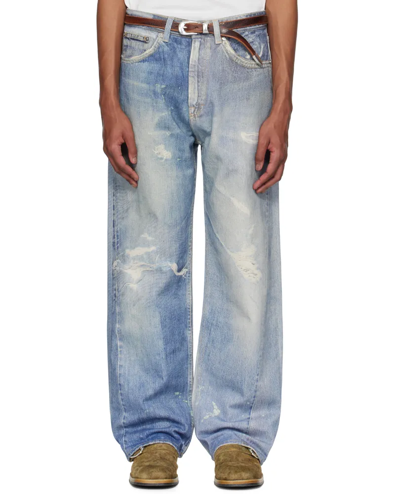 Our Legacy Blue Third Cut Jeans Digital