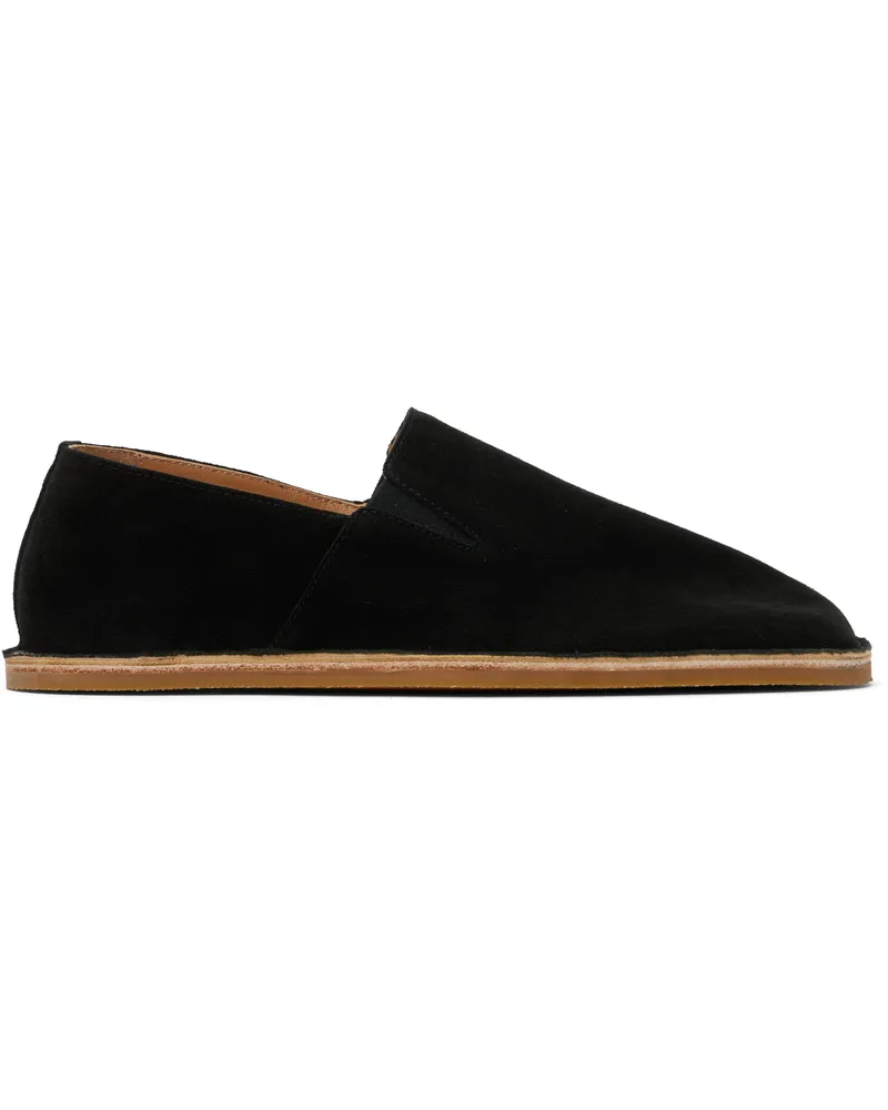 Dries van Noten Black Suede Espadrilles 900