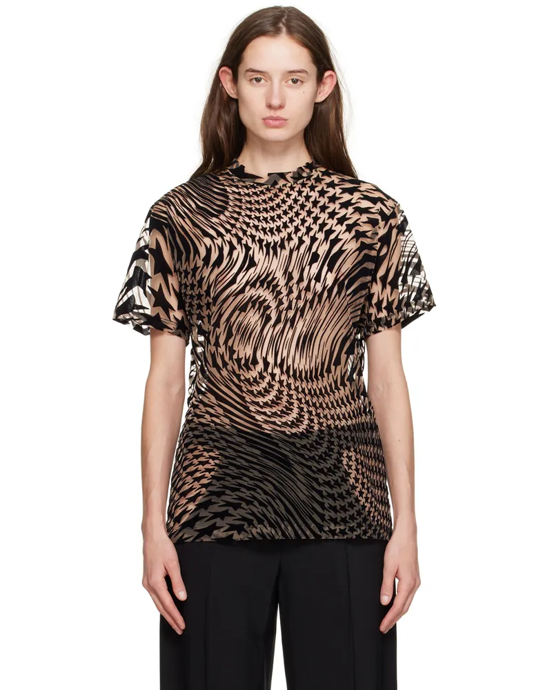 Thierry Mugler Black Star T-Shirt B99n1