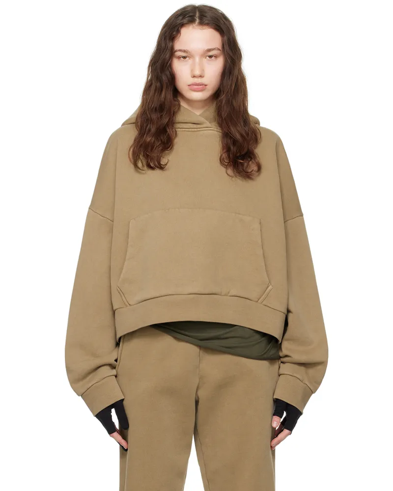 Entire Studios Khaki Heavy Hoodie Cork
