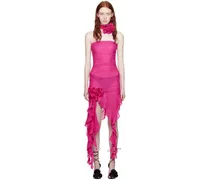 Pink 'The Crime' Midi Dress