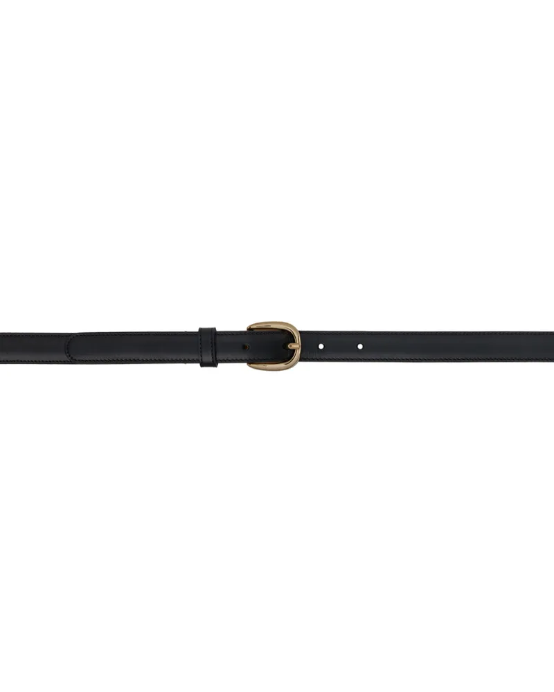 A.P.C. Black Rosette Belt Lzz