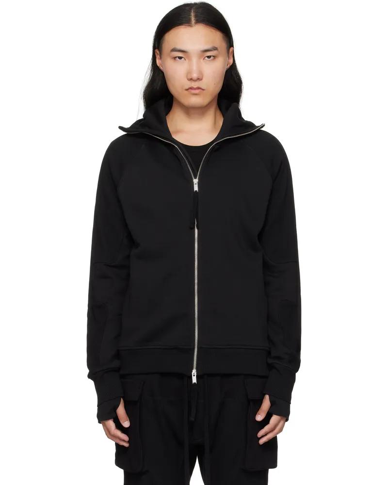 THOM KROM Black M SJ 691 Hoodie Black