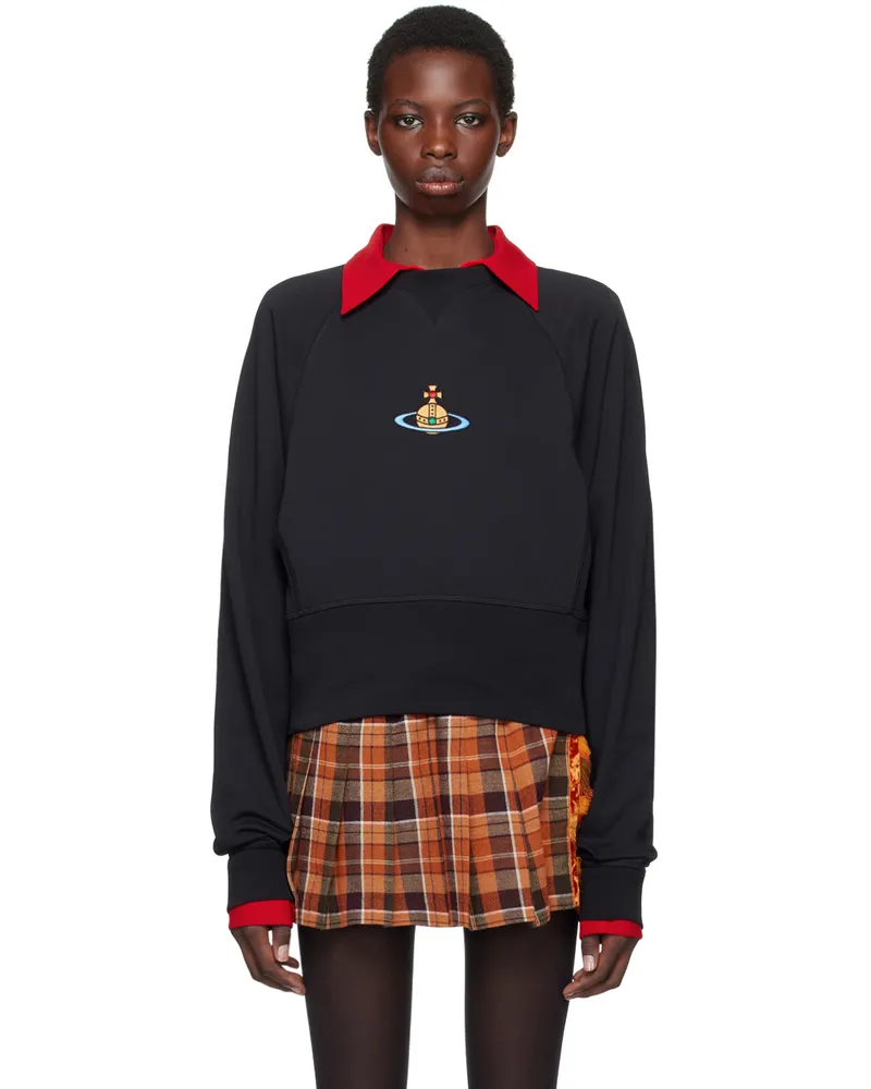 Vivienne Westwood Black Athletic Sweatshirt N401