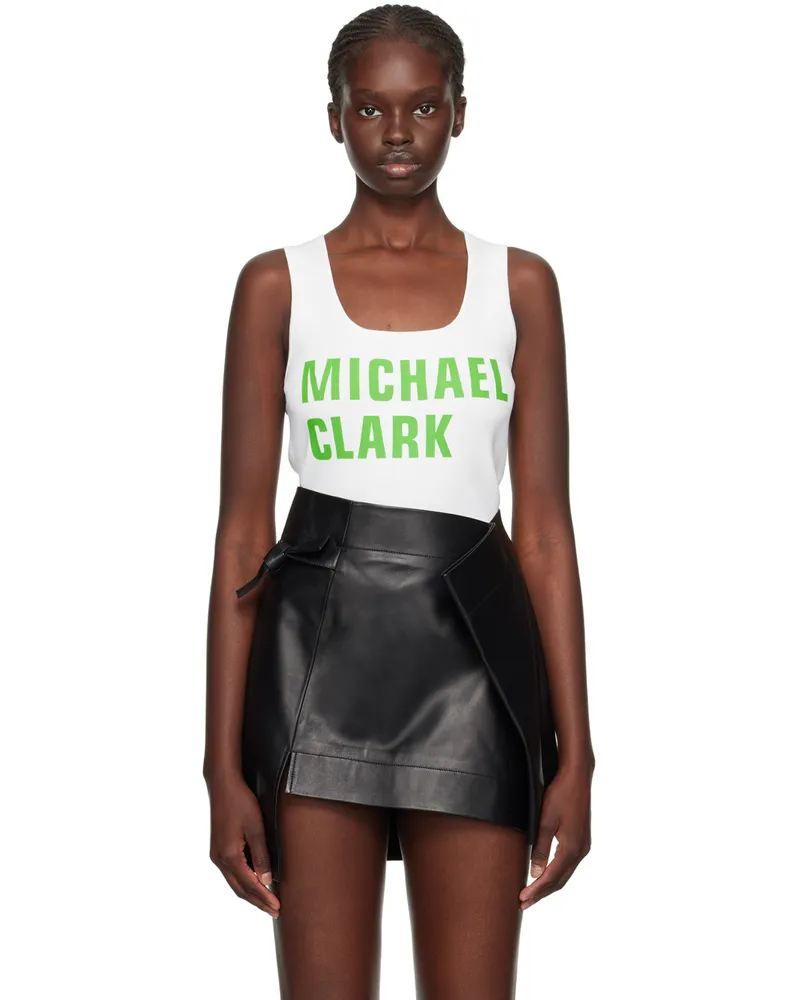 J.W.Anderson White Michael Clark Edition Tank Top 001