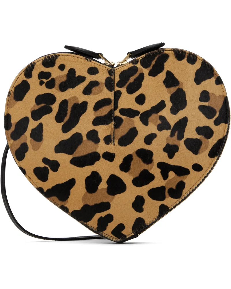 Alaïa Tan & Black 'Le Coeur' Bag 157