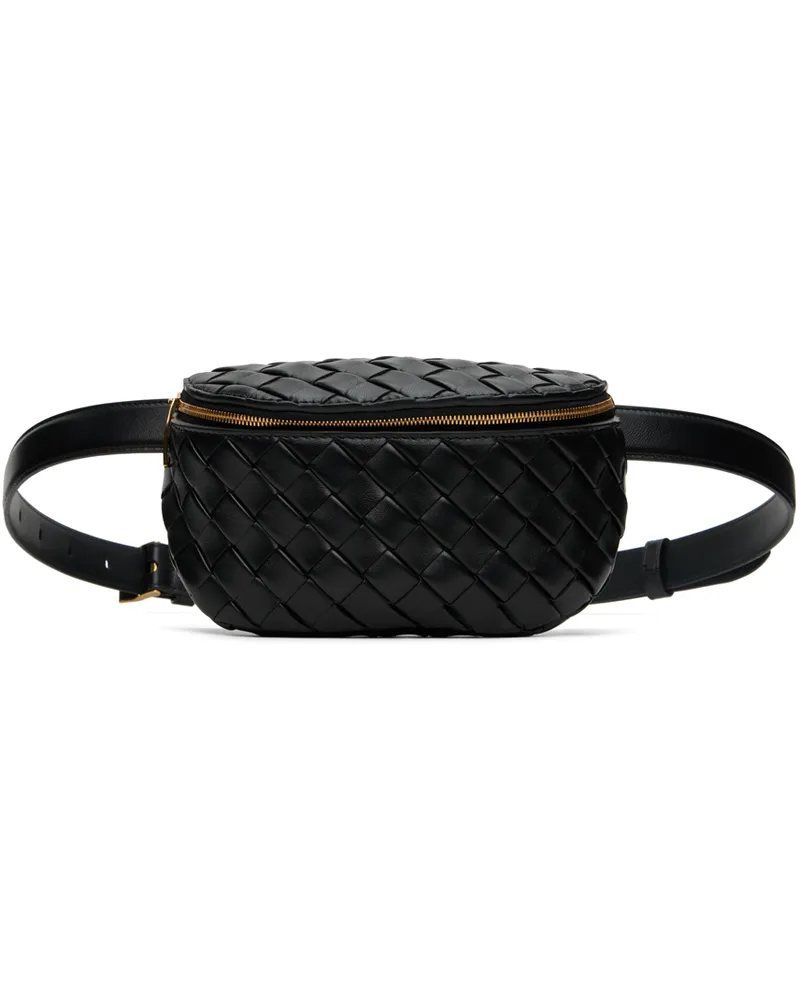 Bottega Veneta Black Zip Pouch 1019