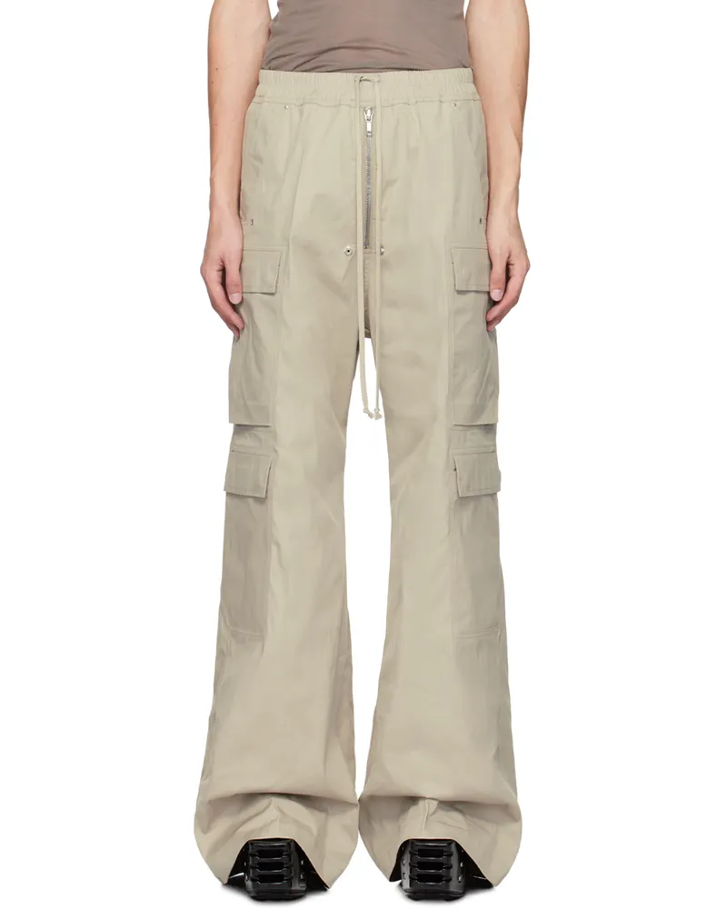 Rick Owens Off-White Cargobelas Cargo Pants 08