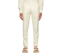 SSENSE Exclusive Off-White Wool Trousers