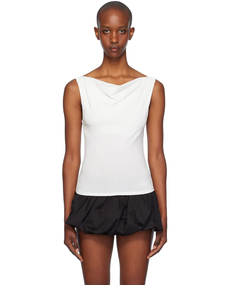 Miaou White Lani Tank Top Creme