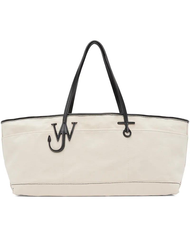 J.W.Anderson Off-White Stretch Anchor Canvas Tote 157