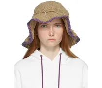 Beige Hemp Straw Hat