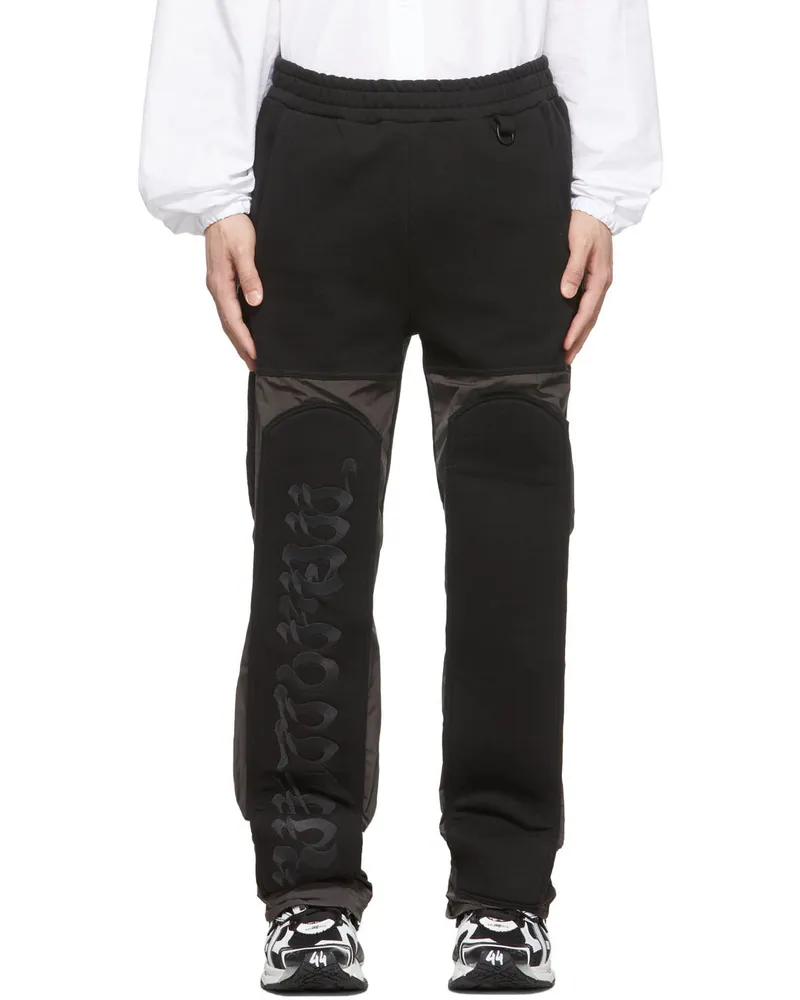 KUSIKOHC SSENSE Exclusive Black Cotton Lounge Pants Black