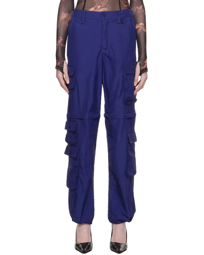 ksubi Navy Connekt Trak Trousers Navy