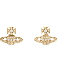 Vivienne Westwood Gold Luzia Bas Relief Earrings Rgold