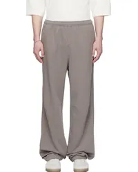 Maison Margiela Taupe Embroidered Sweatpants Taupe