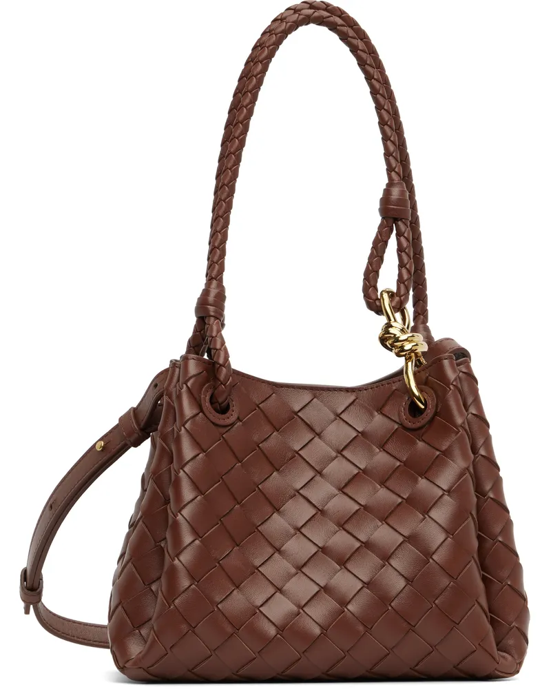 Bottega Veneta Brown Small Parachute Bag 2506