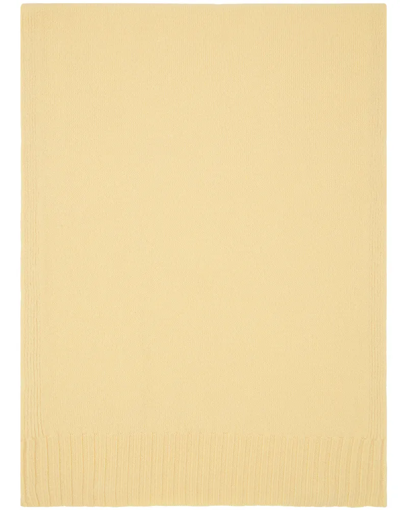 Jil Sander Yellow Patch Scarf 740