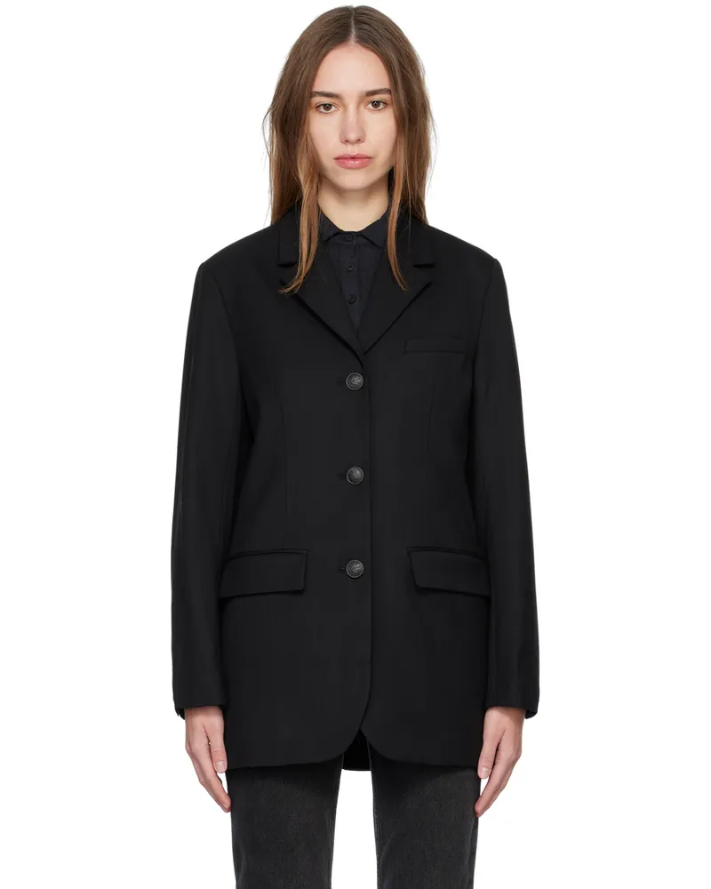 Rag & Bone Black Flynn Blazer Black