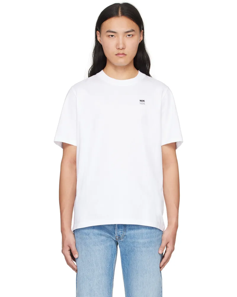 Wood Wood White Bobby T-Shirt White