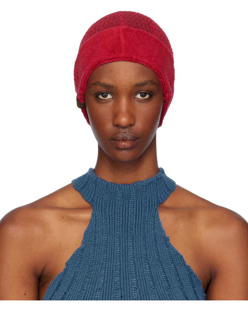 Isa Boulder Red Silvia Beanie Blood