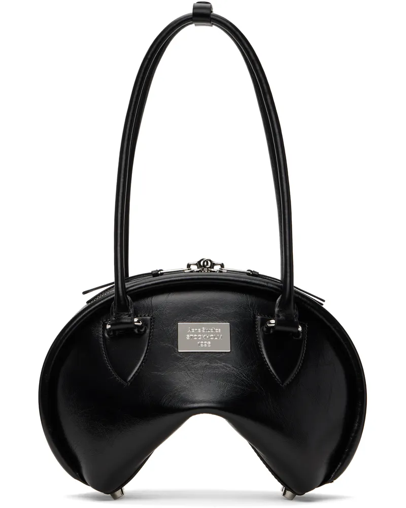 Acne Studios Black Bowlina Mini Shoulder Bag 900