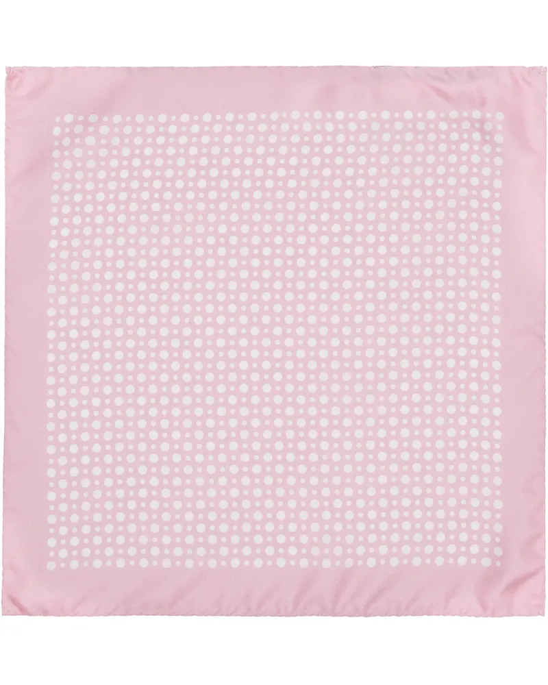 HUGO BOSS Pink BECKHAM Edition Silk Pocket Square 688-pink