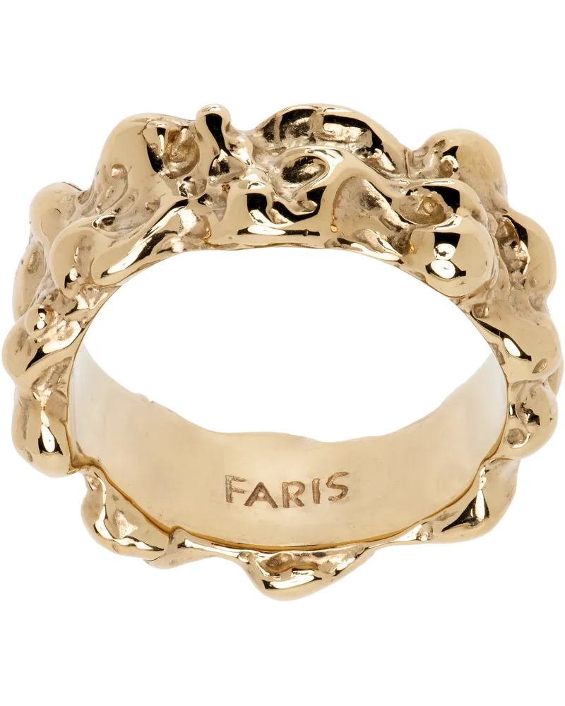 FARIS Lava Band Ring 14k