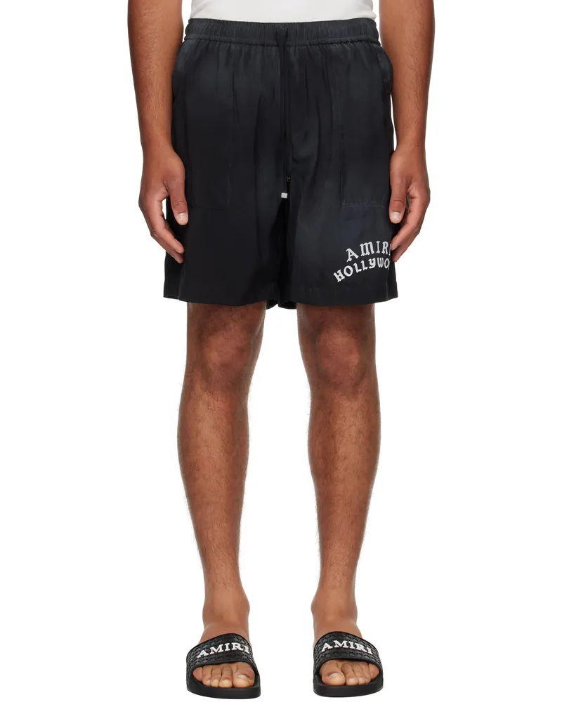 Amiri Black 'AMIRI Hollywood' Shorts Black