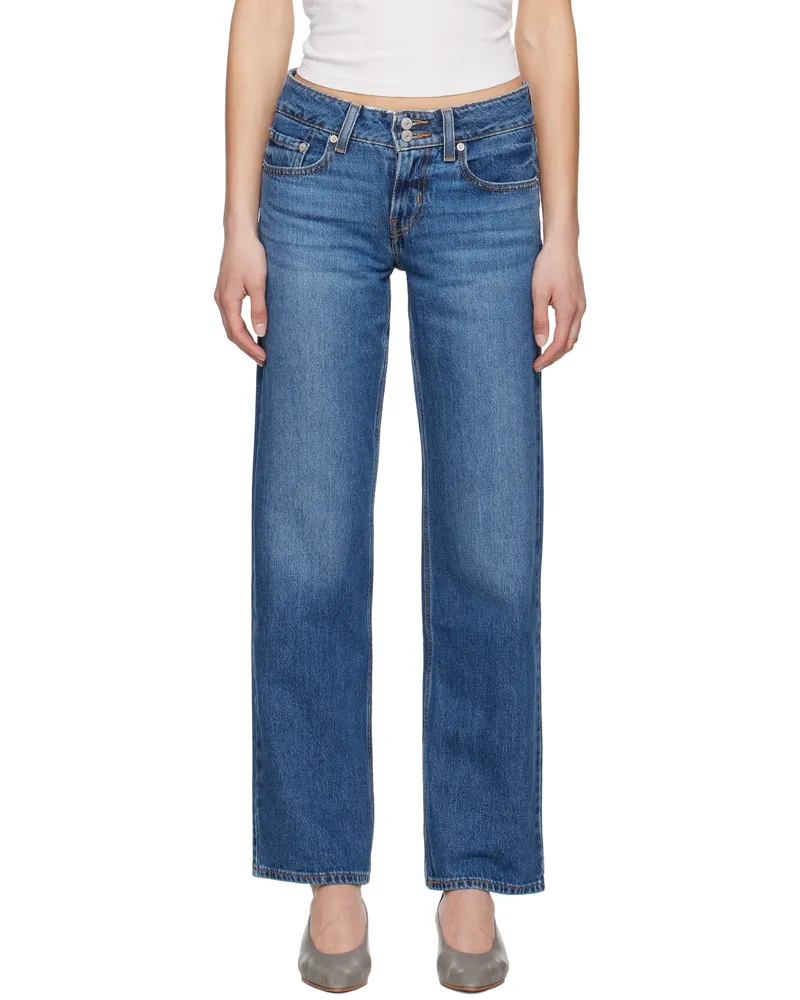 Levi's Blue Superlow Jeans It's
