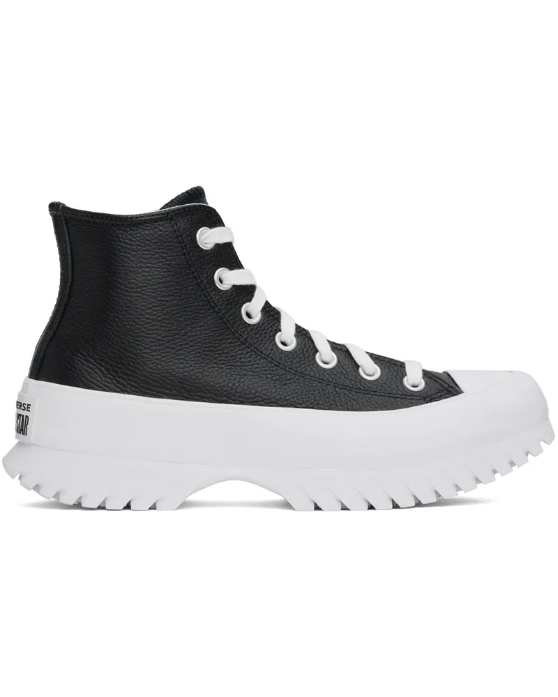 Converse Black Leather Chuck Taylor All Star Lugged 2.0 Sneakers Black