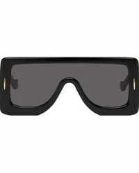 Loewe Black Anagram Mask Sunglasses 01a