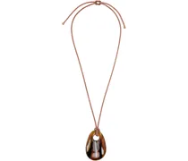 Brown Cord Necklace